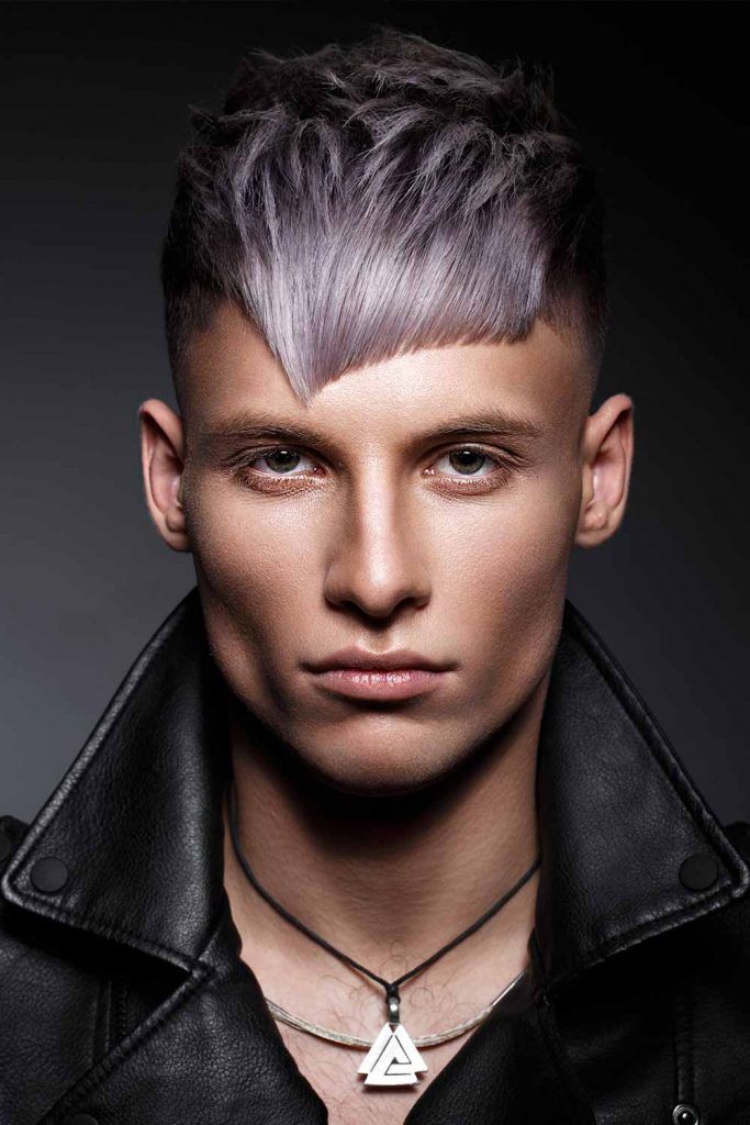Purple Hair Men #silverhairmen #howtogetsilverhair #silverhair #greyhair #grayhair
