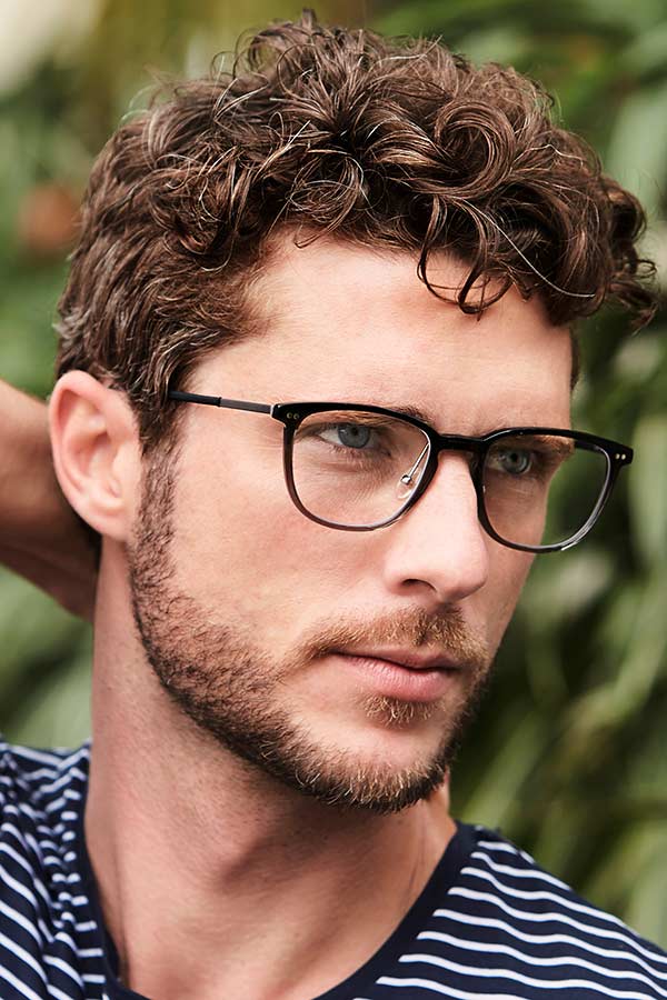 Thick Short Curls #surferhair #longhairmen #menshairstyles #beachwaves