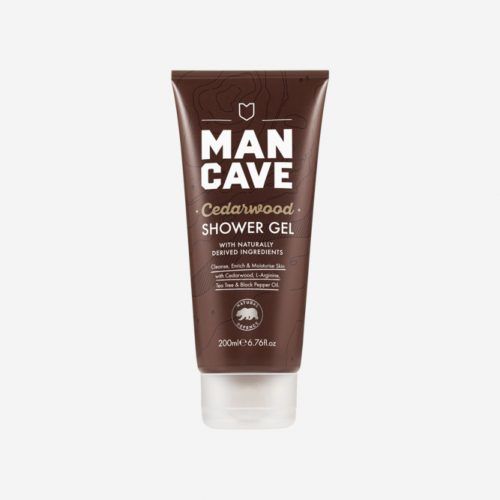 Natural Cedarwood Shower Gel (Man Cave) #bodywash #bodywashformen #menproducts