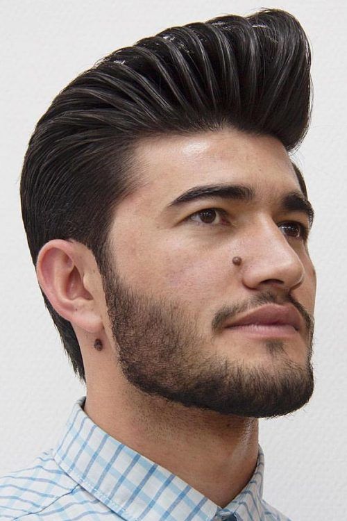 High Rockabilly Pompadour #rockabillyhairmen #menshairstyles