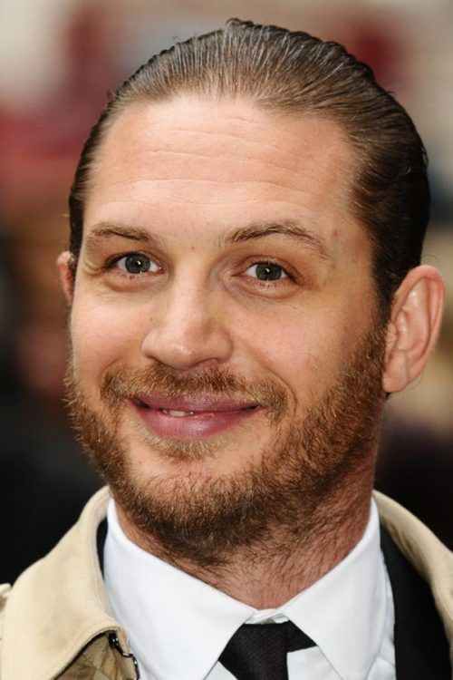 Slicked Back Hair #tomhardy #tomhardyhaircut