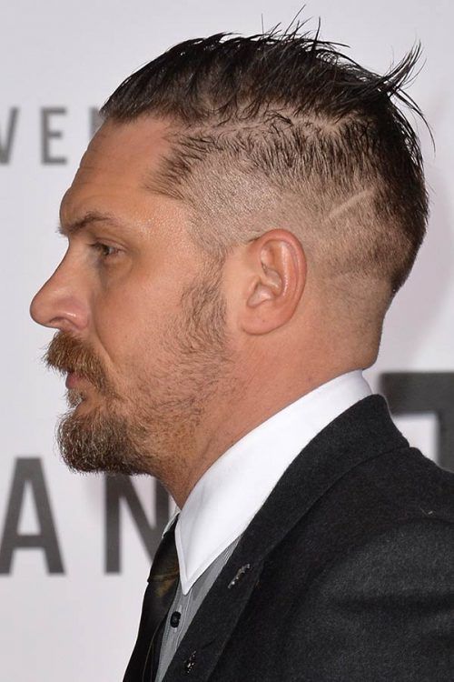 Slicked Back Undercut #tomhardy #tomhardyhaircut