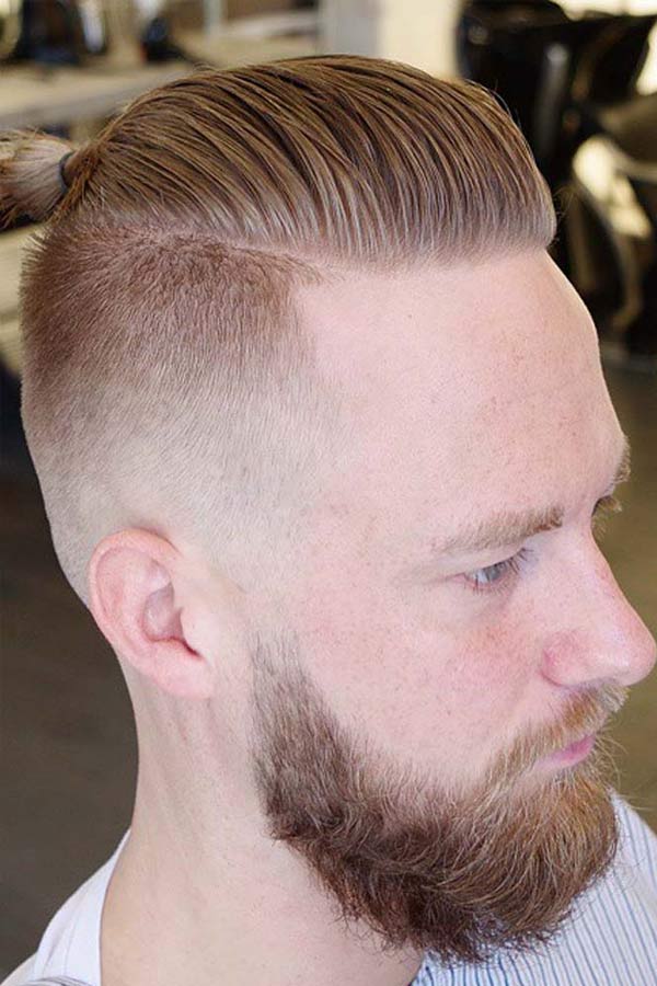 Undercut Ponytail #undercut #longhair #haircuts #menhaircuts