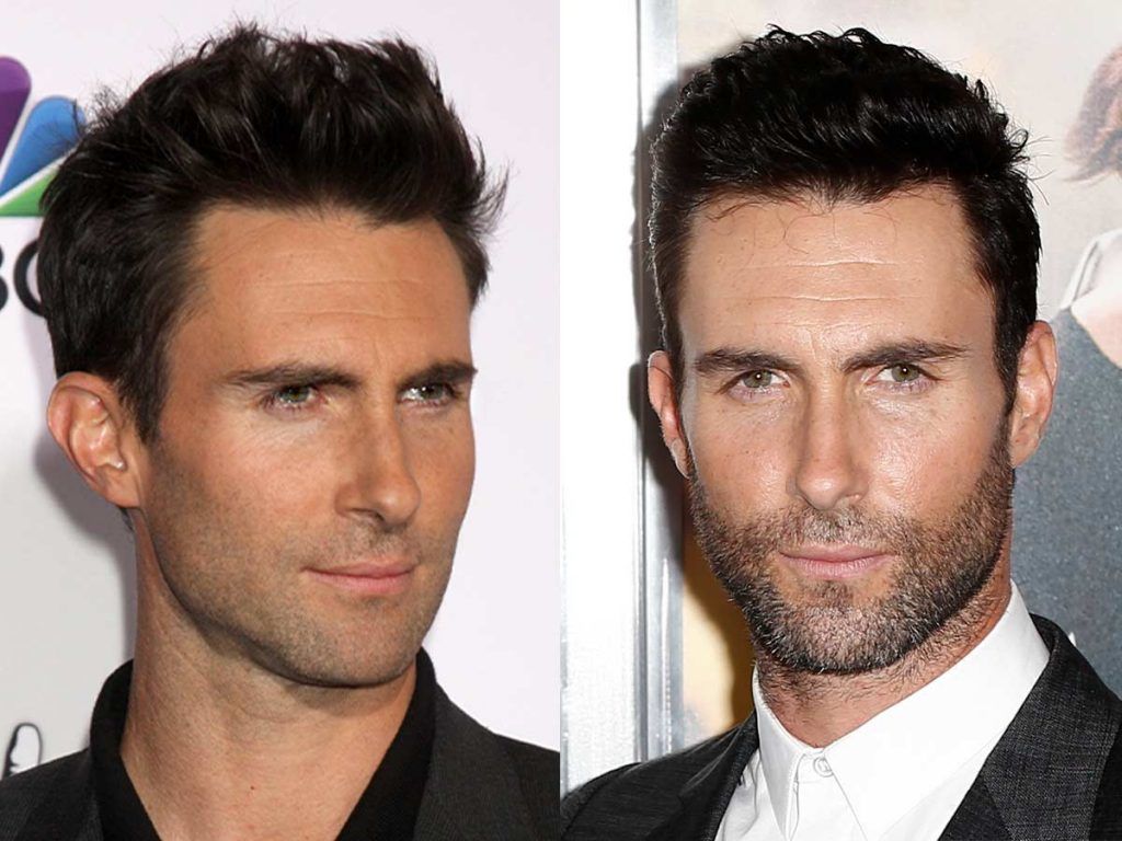 Adam Levine #facialhair #beard #beardtranformation