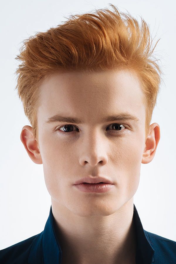 Wild Tousled Hairstyle #redhair #redhairmen