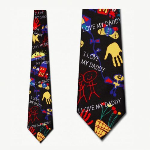 Daddys Drawings Necktie (Three Rooker) #fathersdaygifts #lifestyle