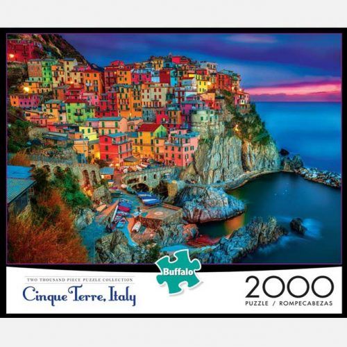 Cinque Terre Italy 2000 Piece Jigsaw Puzzle (Buffalo Games) #fathersdaygifts #lifestyle