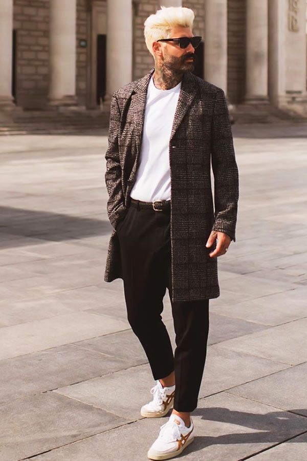 Men's business hot sale casual coat