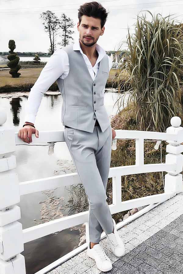 Business casual best sale dress for men