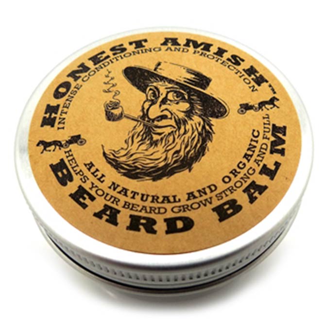 Honest Amish Beard Balm Leave-In Conditioner #beard #beardoil #beardbalm