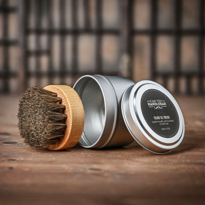 Beard Oil Brush (Can You Handlebar) #beardbrush #lifestyle