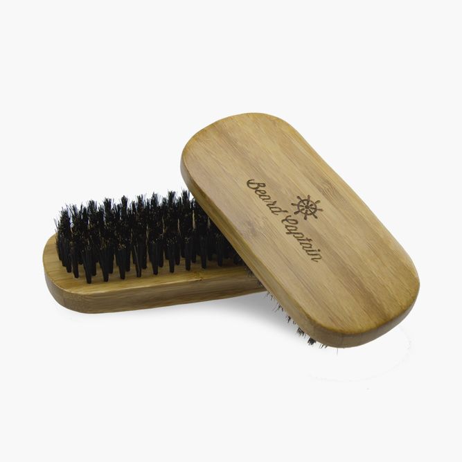 Boar Bristle Base Beard Brush (Beard Captain) #beardbrush #lifestyle