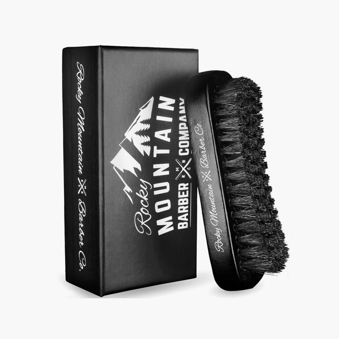 Boar Hair Brush (Rocky Mountain Barber Company) #beardbrush #lifestyle