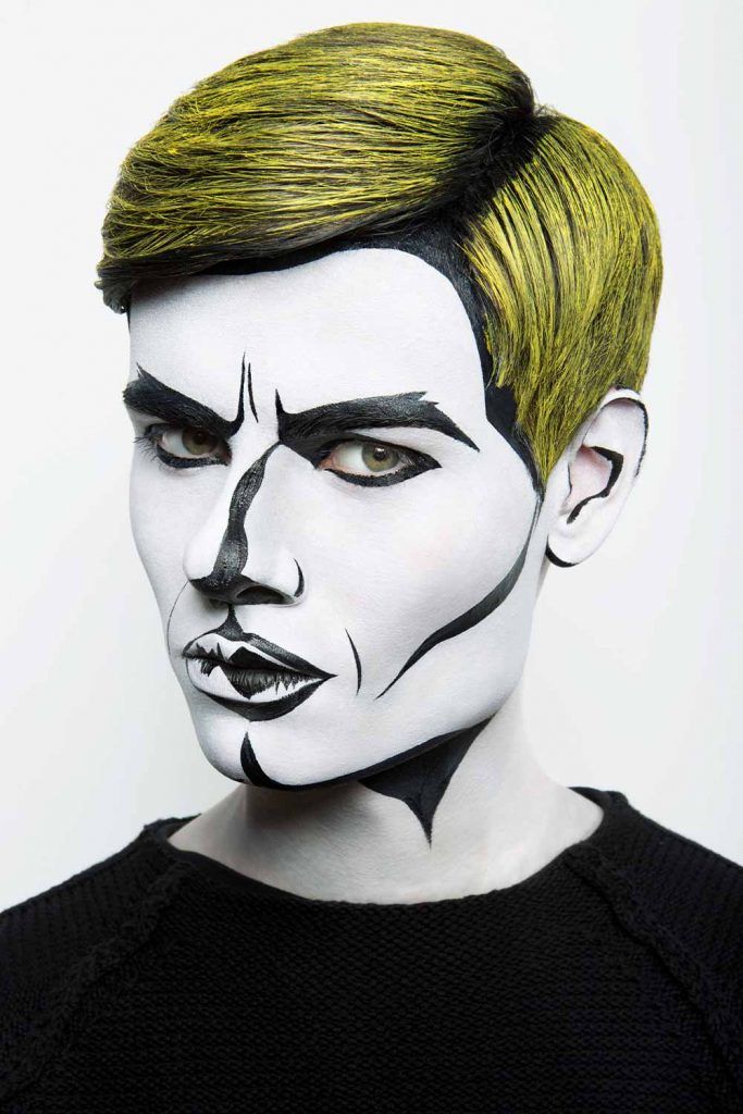 pop art makeup men