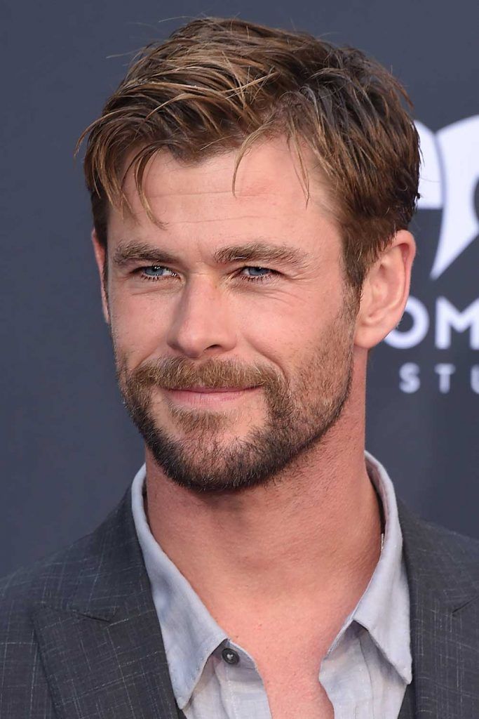 Chris Hemsworth hairstyle in Extraction  rmalehairadvice