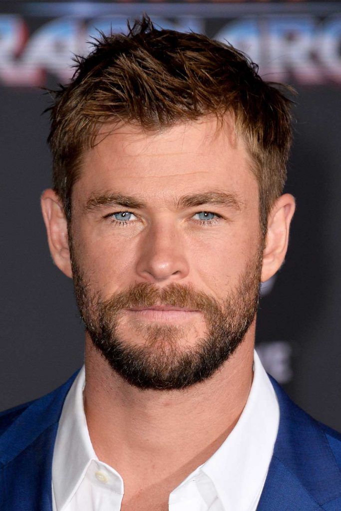 Short Hair Thor #thorragnarokhaircut #chrishemsworth #thor #thorhair