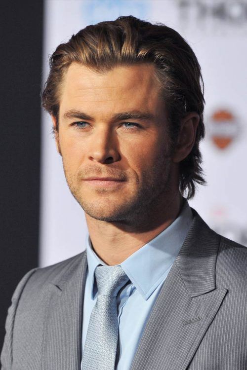 Swept Back Hairstyle #thorragnarokhaircut #haircuts #chrishemsworth