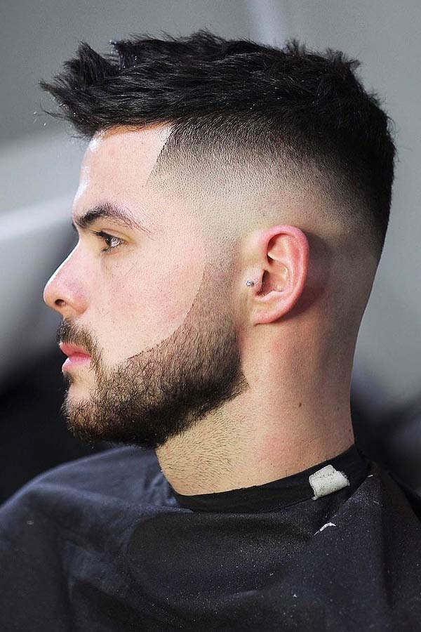 Edged Light Beard Fade #fadedbeard #beardfade