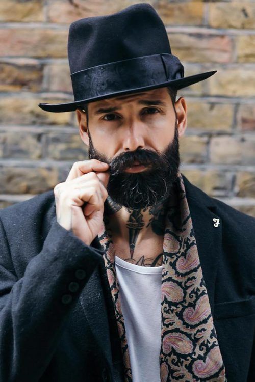 fashionable male hats