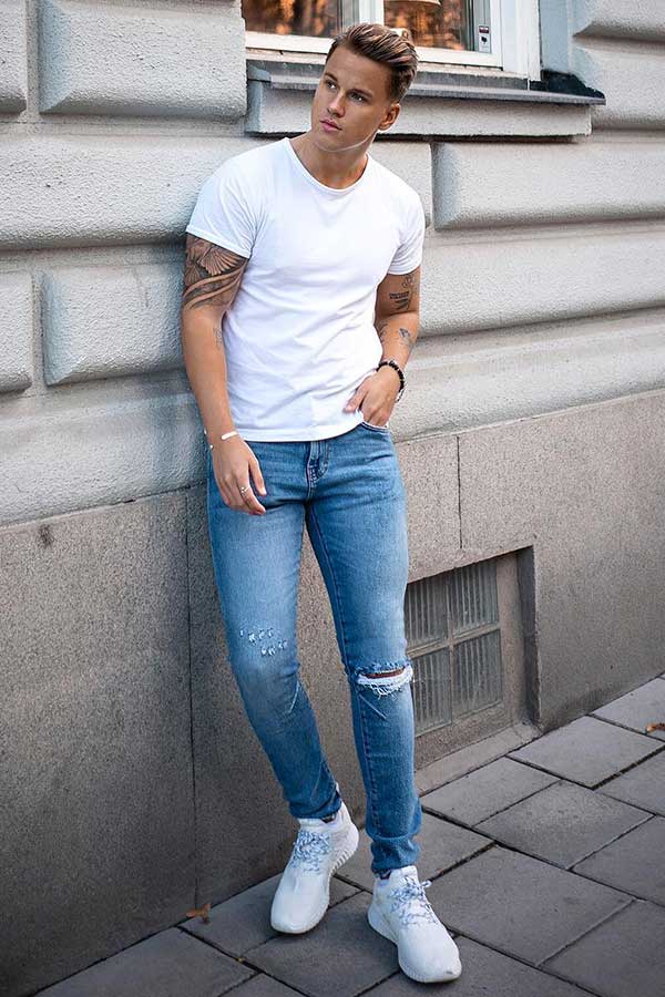 Drill Fable strip Personal Guide To A Ripped Jeans Outfit | MensHaircuts.com
