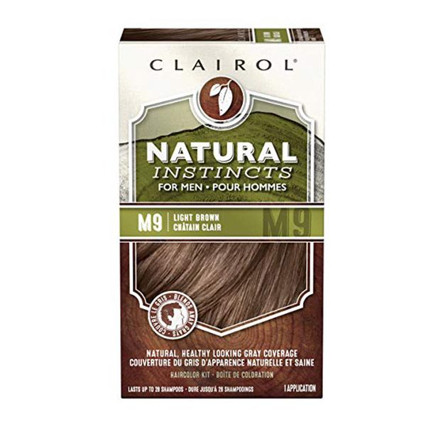 Clairol Natural Instincts Semi-Permanent Hair Color Kit For Men #menshairdye #dyehairmen