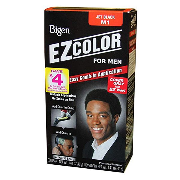 Bigen Ez Color Hair Color For Men – Jet Black #menshairdye #dyehairmen