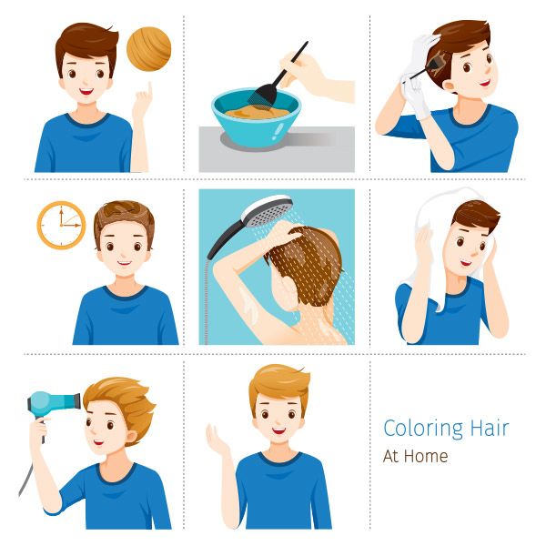 How To Apply Hair Dye For Men #menshairdye #dyehairmen