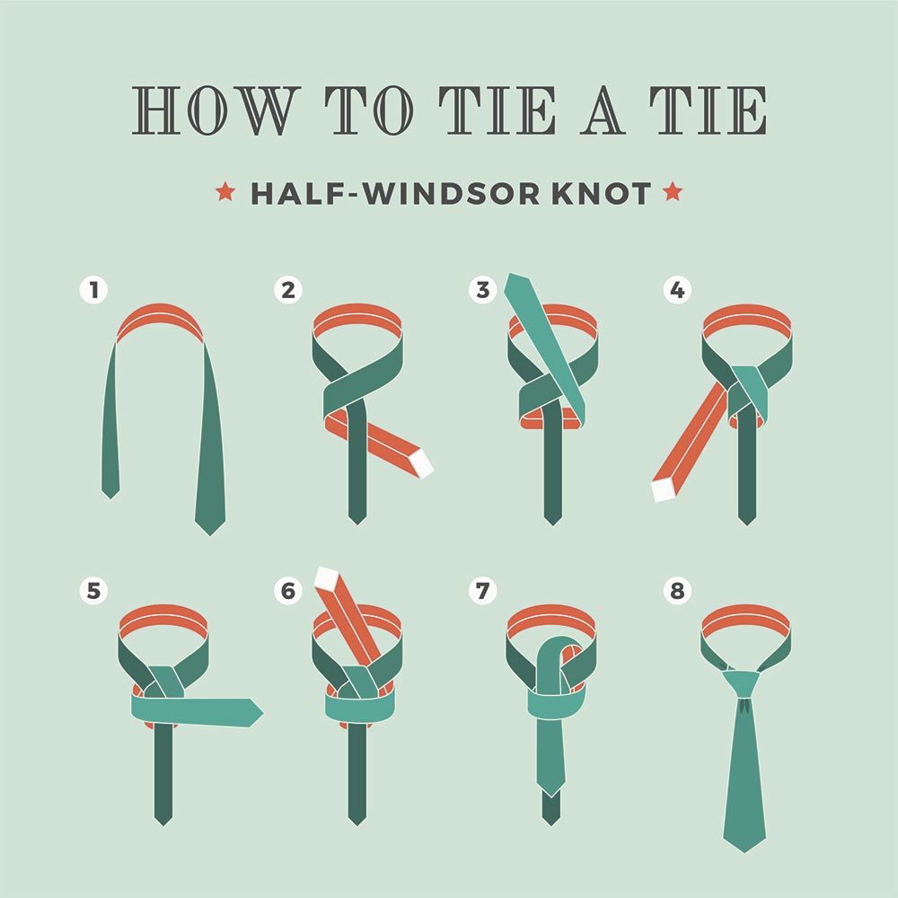 Half Windsor Knot #tieatie #howtotieatie
