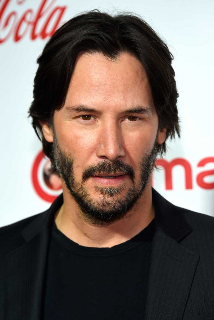 Keanu Reeves Eboy Haircut #eboyhaircut #eboyhair #curtainshair #curtainshairstyles #middlepartmen