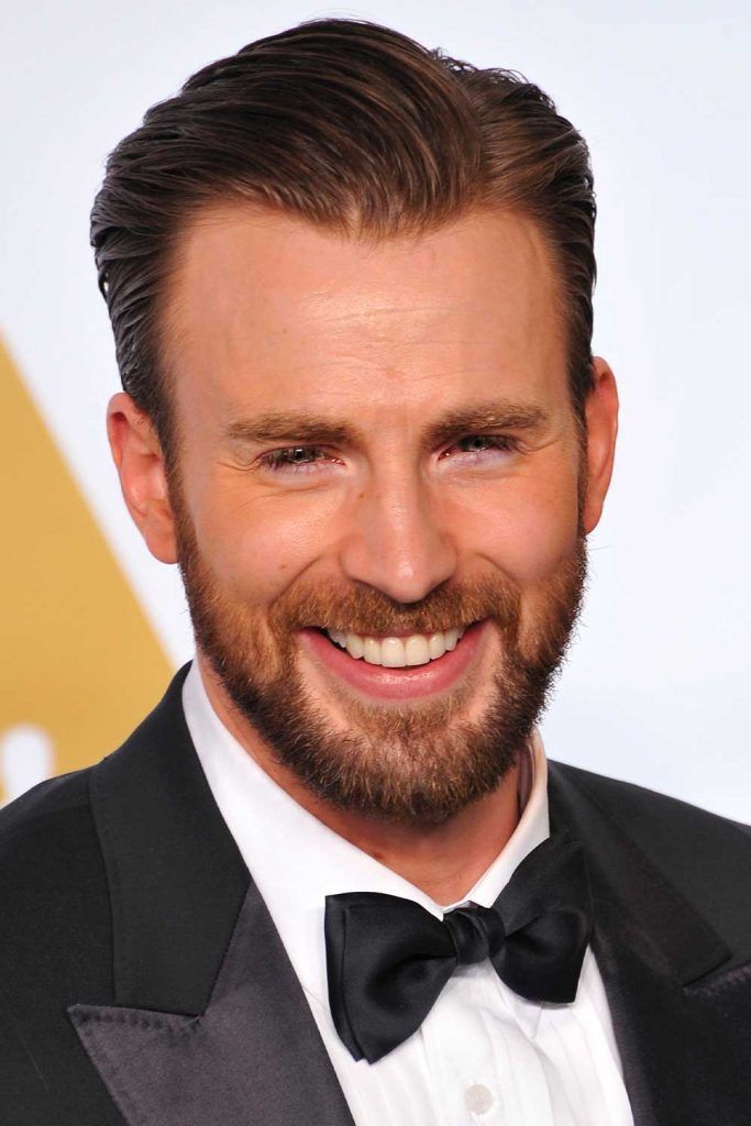 Chris Evans Shaved Beard Captain America 3