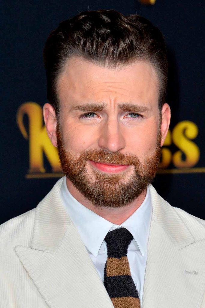 Brushed Back Curls Captain America Haircut #captainamerica #chrisevans