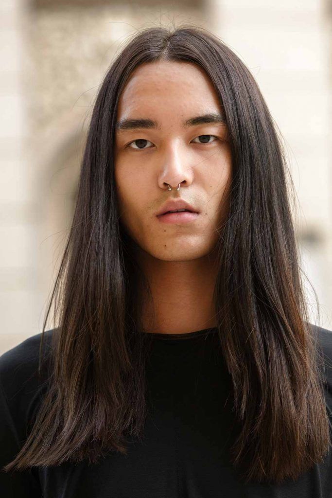 Asian Men Long Hair #asianhairstyles #asianhaircut #asianhair #asianhairmen #asianmen 