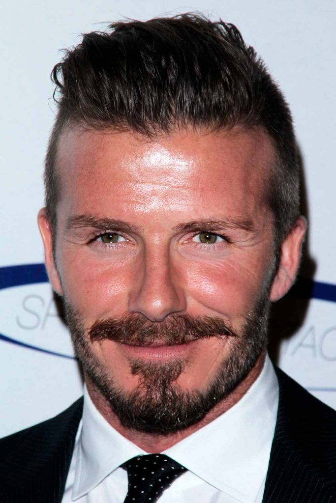 David Beckham's Slicked Back Undercut #thinhair #thinhairmen #hairstylesforthinhair #memnshairstylesforthinhair