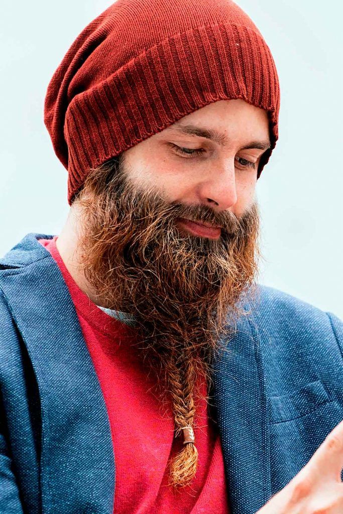 How To Braid A Beard #braidedbeard #beardbraid #vikingbeard