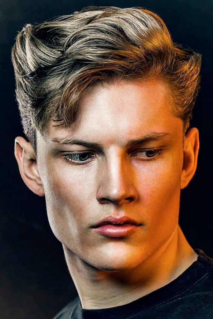 Side Part Messy Hair Men #messyhair #messyhairmen #mensmessyhair