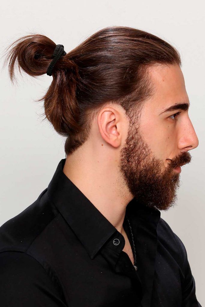 Viking Man Bun #vikinghairstyles #vikinghaircut #vikinghair 