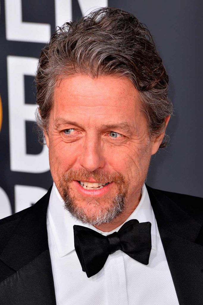 Hugh Grant #circlebeard #goatee #goateebeard