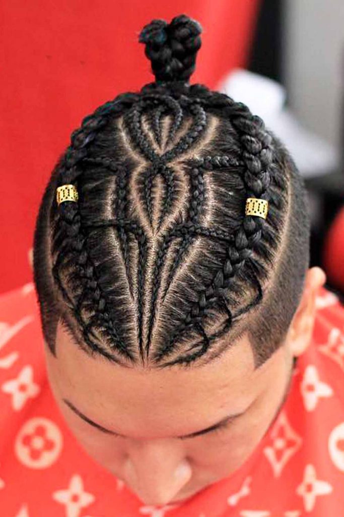 cornrow hairstyles for black men