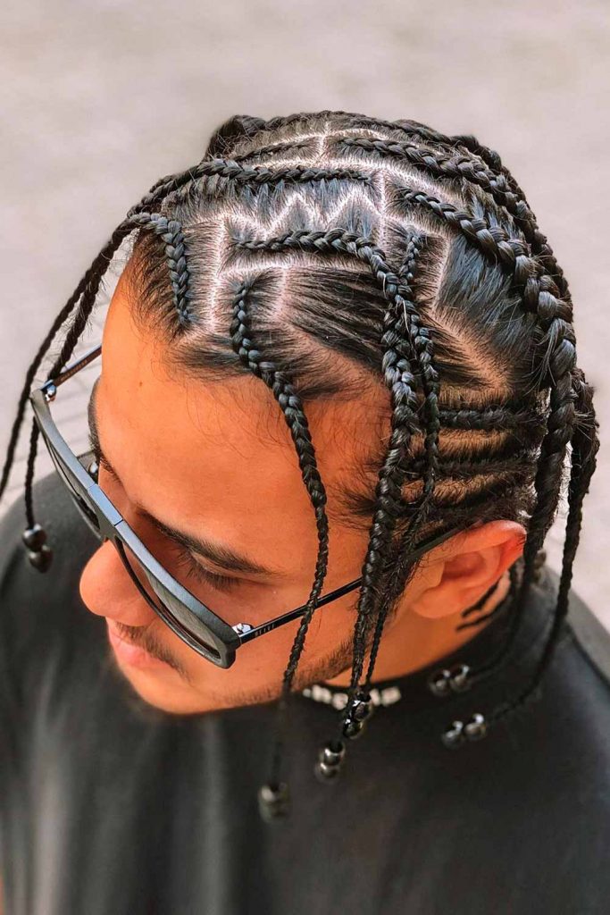 Benefits Of This Hairstyles #cornrows #cornrowsmen #braidsformen #manbraid 