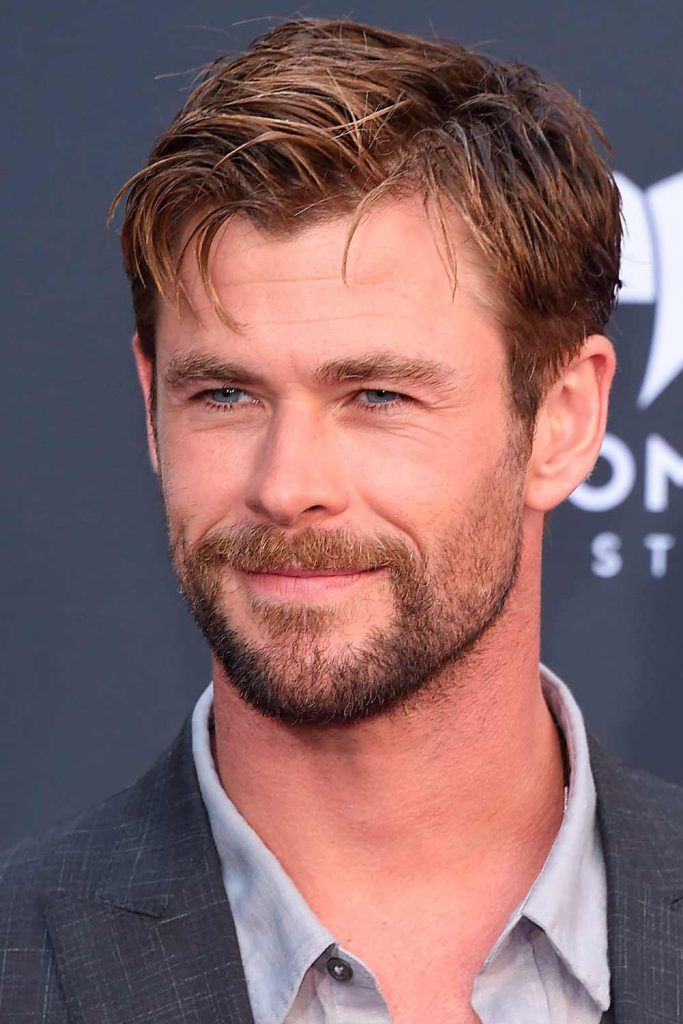 How To Fix A Cowlick Hair Medium Side Part Chris Hemsworth 683x1024 