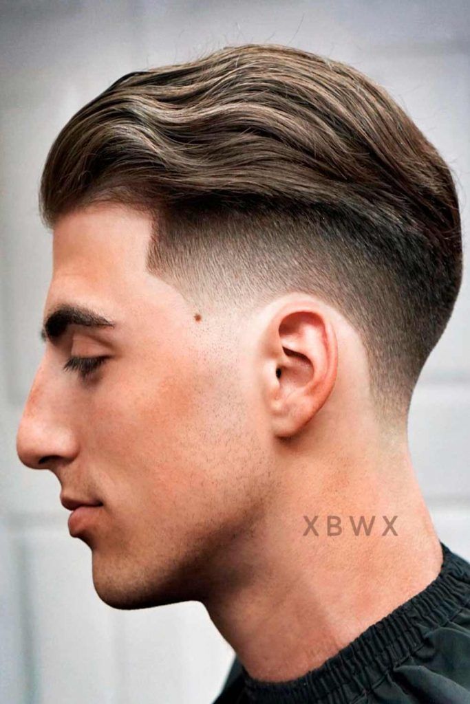 Combed Back Layers #promhairstyles #promhairstylesformen #menspromhair