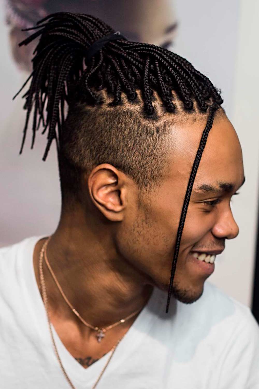 Top Box Braids Hairstyles #boxbraids #boxbraidsmen #braidsformen #menbraids