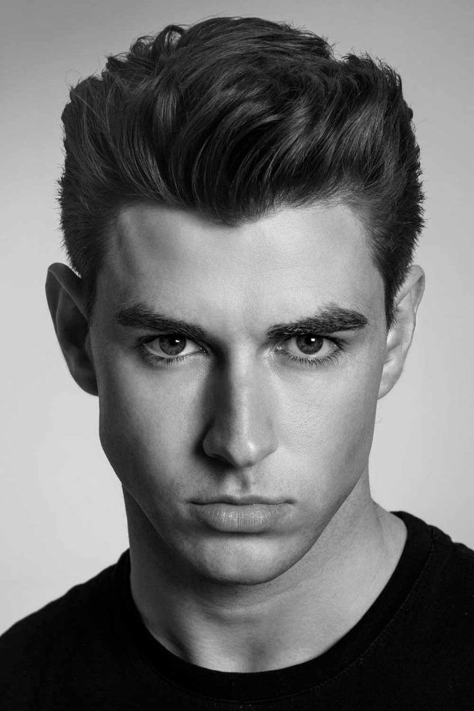 Brush Up Wavy Hair #gentlemanshaircut #gentlemanscut #gentlemanhaircut