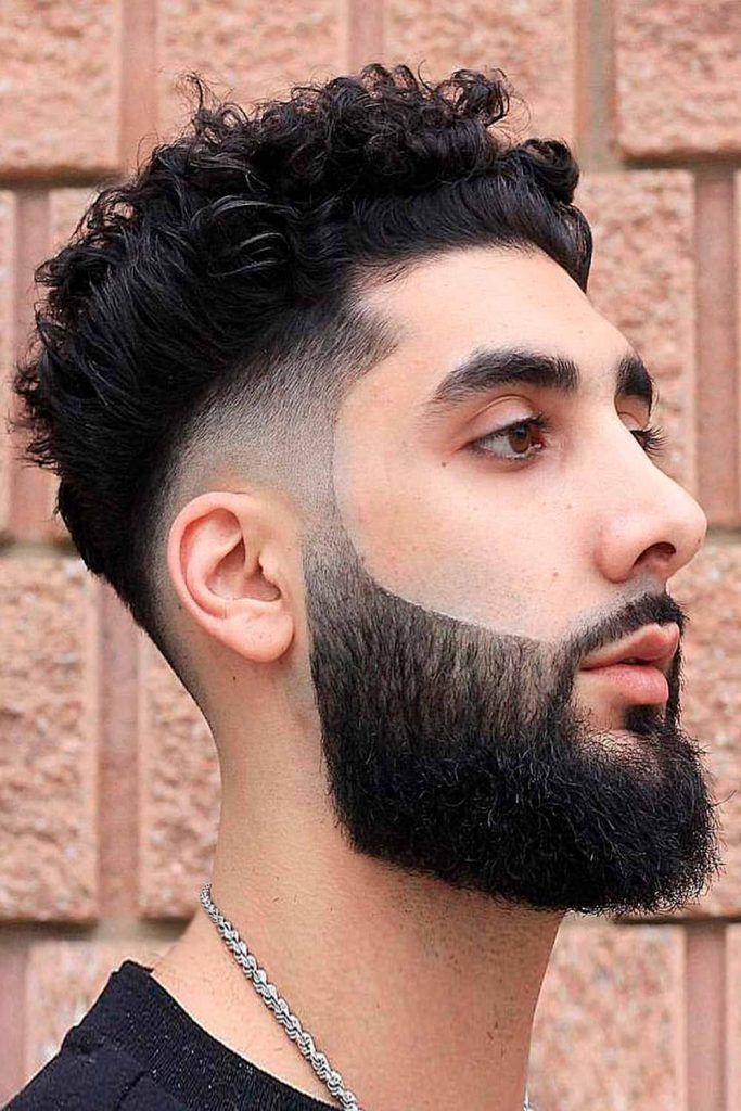 Brushed Up Curly Hairstyle #curlyhairmen #shortcurlyhairstyles #curlyhairstylesformen