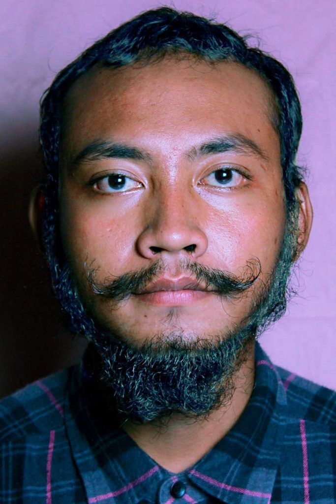 Full Asian Mustache And Beard #asianberad #beardstyles #asianmenbeard #asianmen