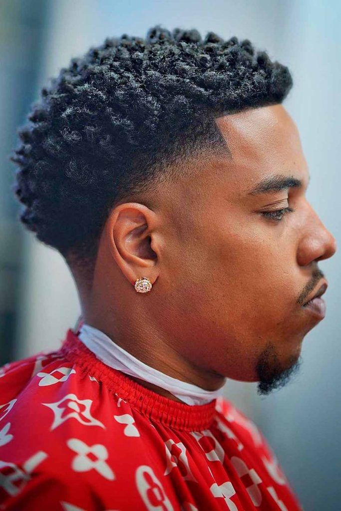 23 Best Curly Hair Fade Haircuts for Men With Thick Curls - Bald & Beards