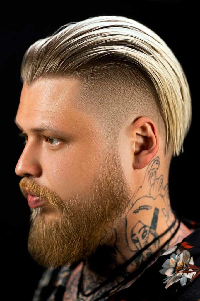 mens comb back hairstyles