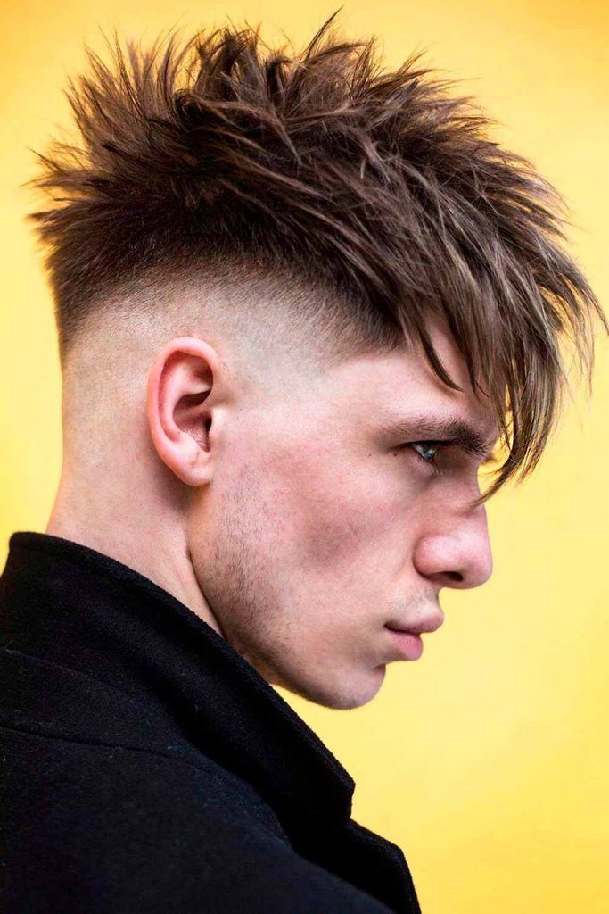 Asymmetrical Bang #shorthaircutsformen #shorthairmen #mensshorthaircuts