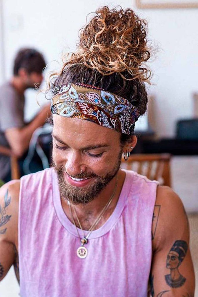 21 Man Bun Styles Keep Your Long Hair Pulled Back  Looking Stylish
