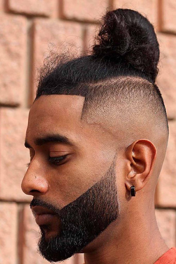 Lados raspados do coque de cabelo #manbun #menbun #manbunhair #longhairmen